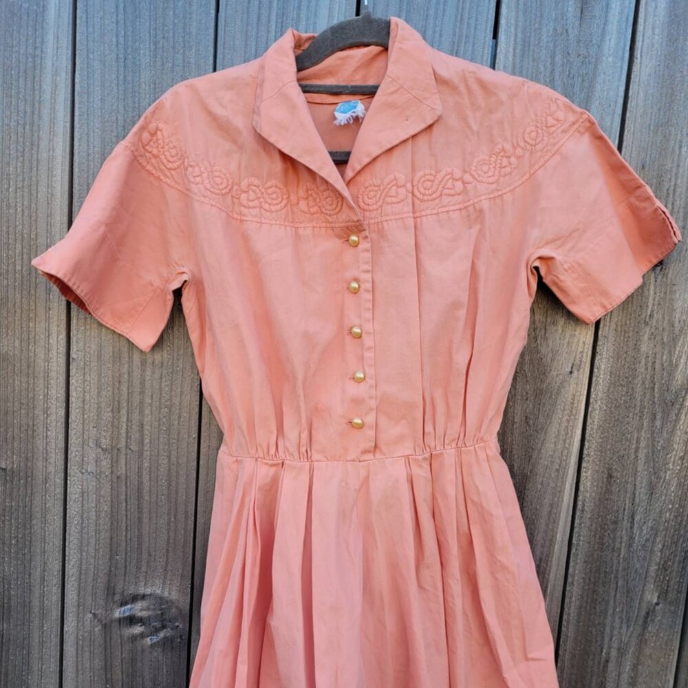 Vintage 50s modified dress